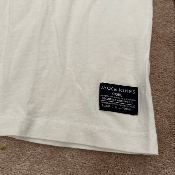 Jack & Jones White Long Sleeve Shirt - Picture 2 of 3